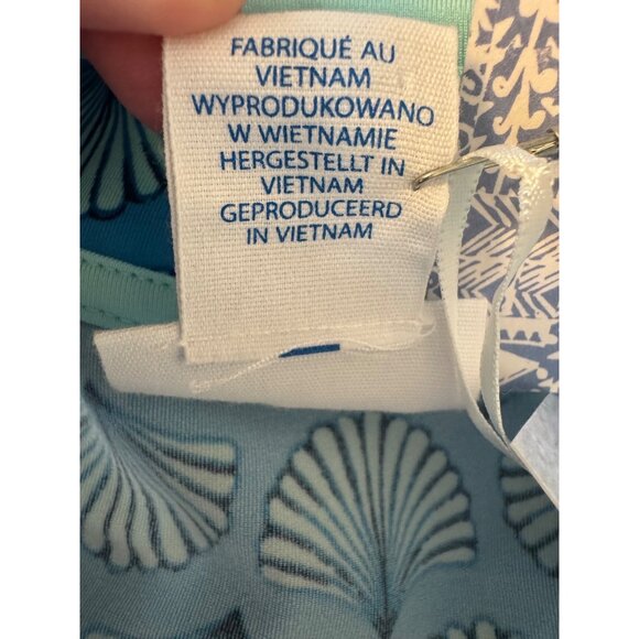 Sigrid Olsen Golf Tennis Size Large Top NWT Sleeveless 1/4 Zip Up Pullover UPF 5 - Picture 8 of 9